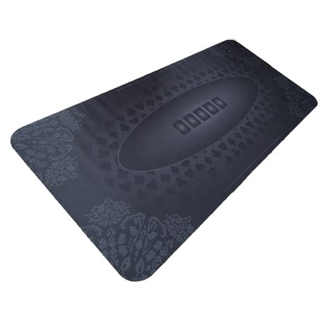Deluxe Black Poker Mat 200x100 – Poker Market.